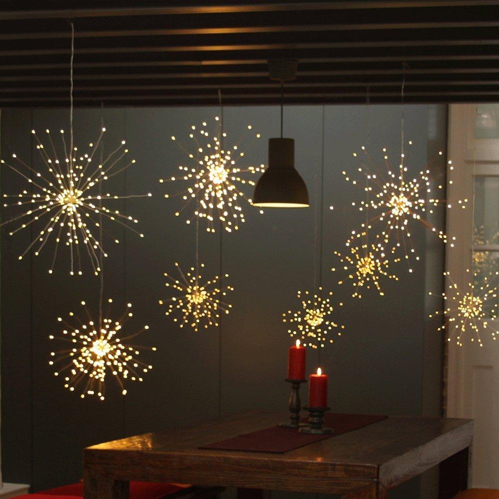 Marisol – Battery LED Starburst Hanging Light