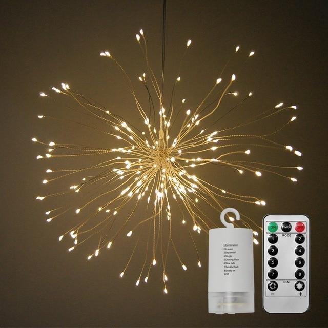 Marisol – Battery LED Starburst Hanging Light