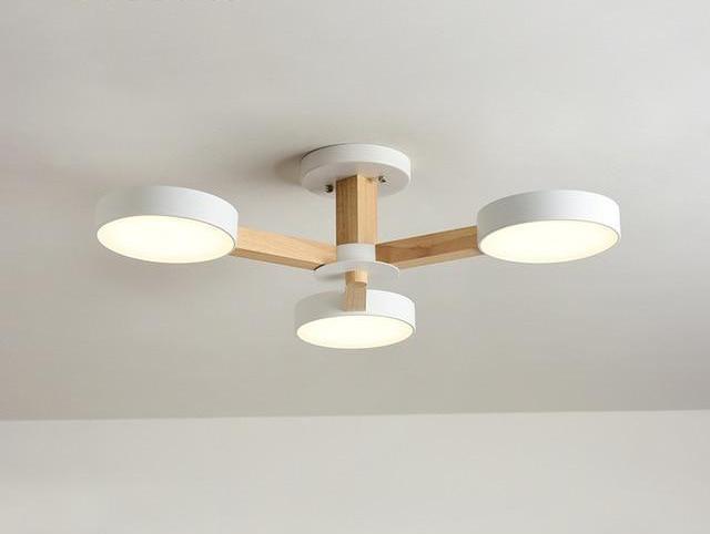 Heron – Fanned Multi-Arm Acrylic Shade Chandelier