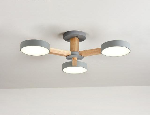 Heron – Fanned Multi-Arm Acrylic Shade Chandelier