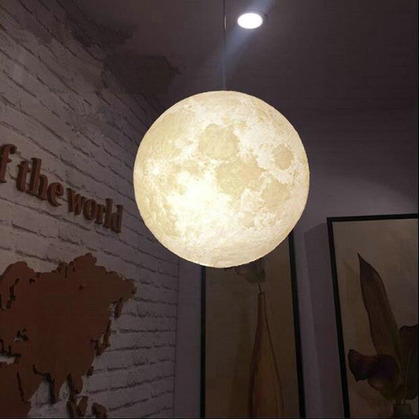 Pendle – 3D Moon Surface Hanging Globe Light