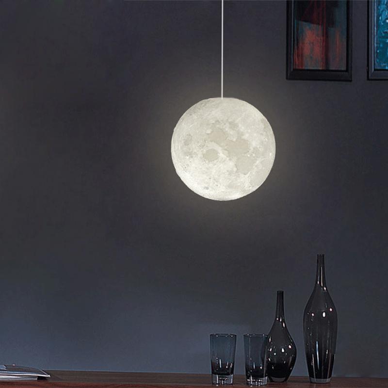 Pendle – 3D Moon Surface Hanging Globe Light