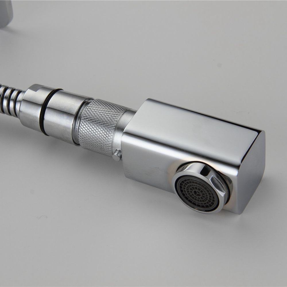 Anchorage – Pull-Out Hose Chrome Basin Tap