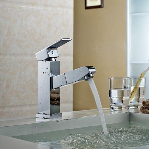 Anchorage – Pull-Out Hose Chrome Basin Tap