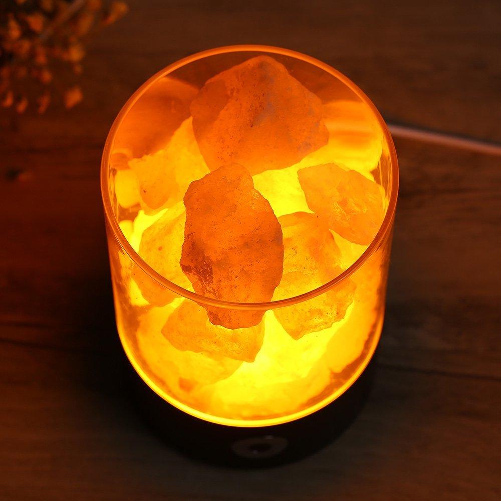 Sable – USB Himalayan Salt Crystal Lamp