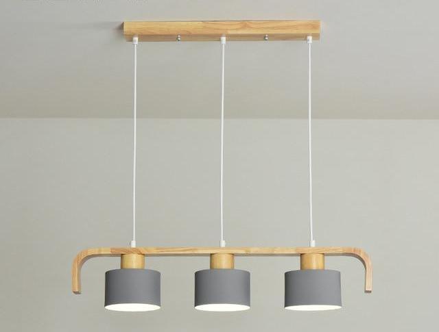 Tansley – Iron & Wood Cluster Pendant Light