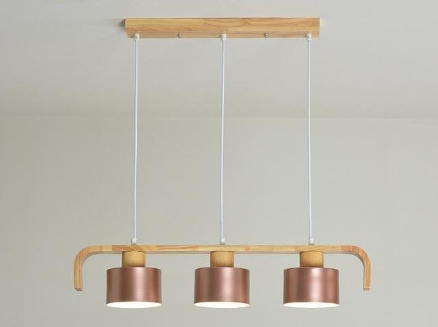 Tansley – Iron & Wood Cluster Pendant Light