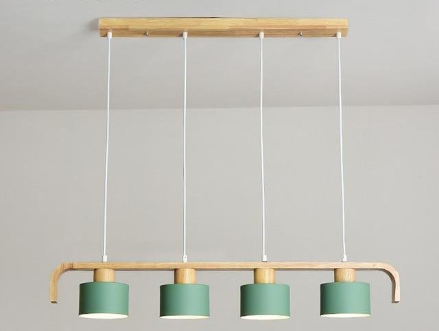 Tansley – Iron & Wood Cluster Pendant Light
