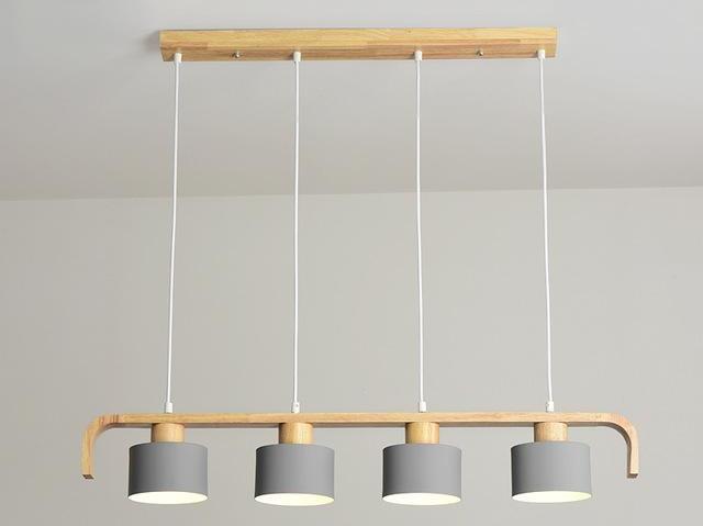 Tansley – Iron & Wood Cluster Pendant Light