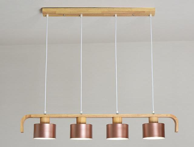 Tansley – Iron & Wood Cluster Pendant Light