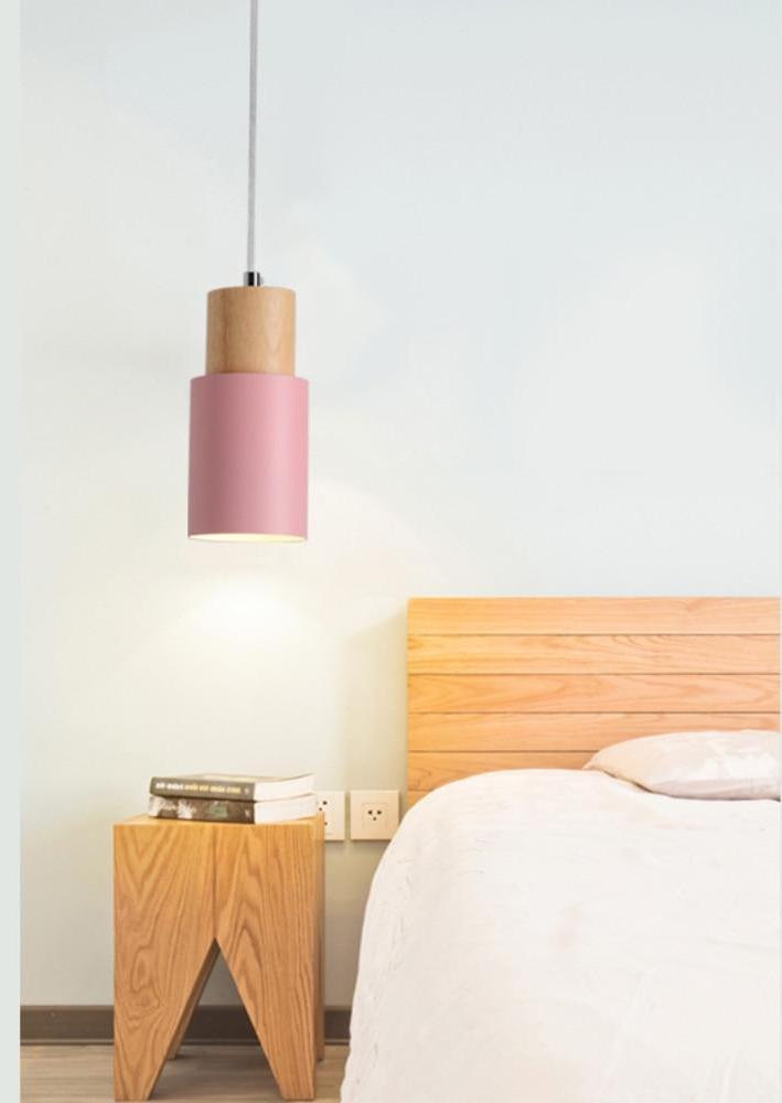Winslow – Slim Wooden-Top Mini Pendant Light
