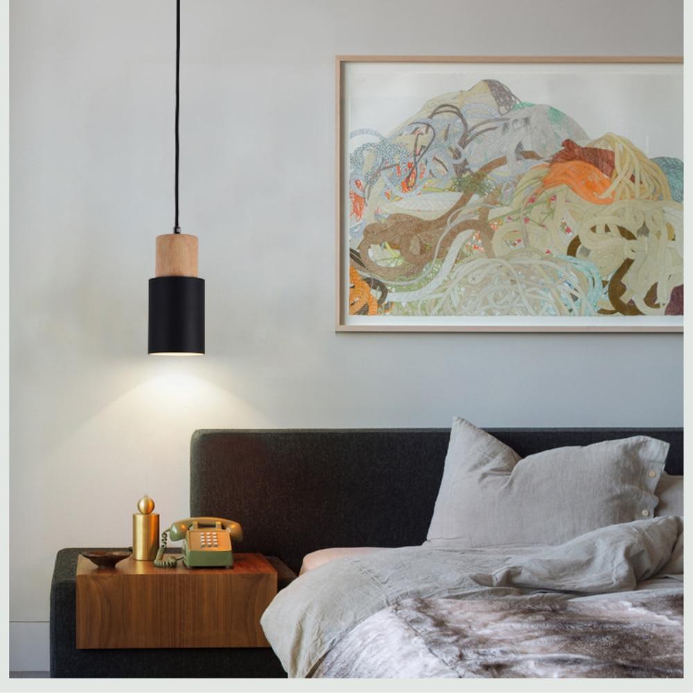 Winslow – Slim Wooden-Top Mini Pendant Light