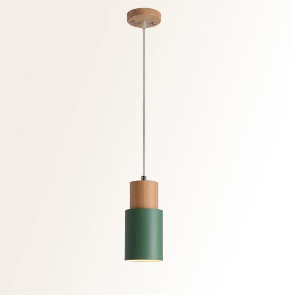 Winslow – Slim Wooden-Top Mini Pendant Light