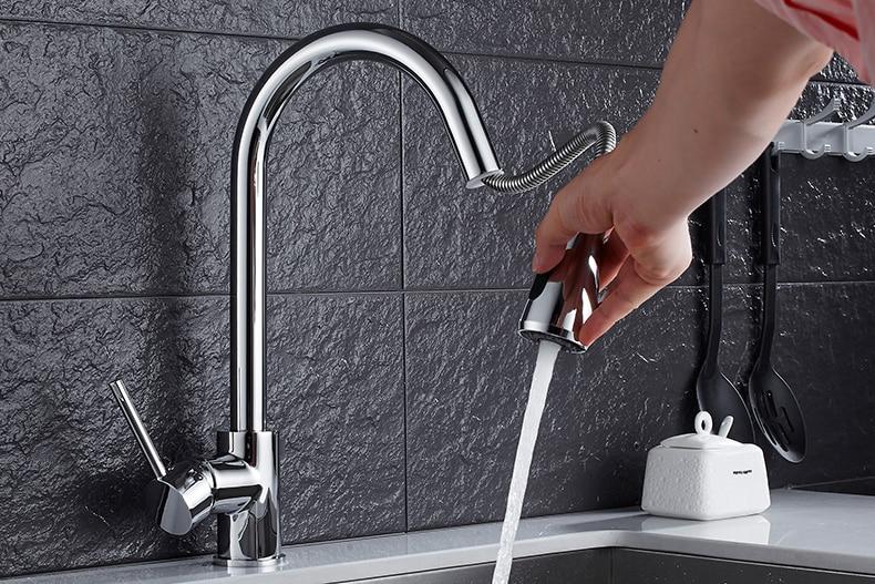 Cala – Pull-Down Kitchen Mixer Tap