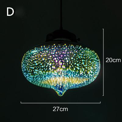 Stellamar – Starlit Glass Stone Pendant Light