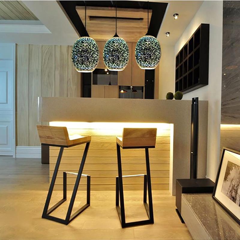 Stellamar – Starlit Glass Stone Pendant Light