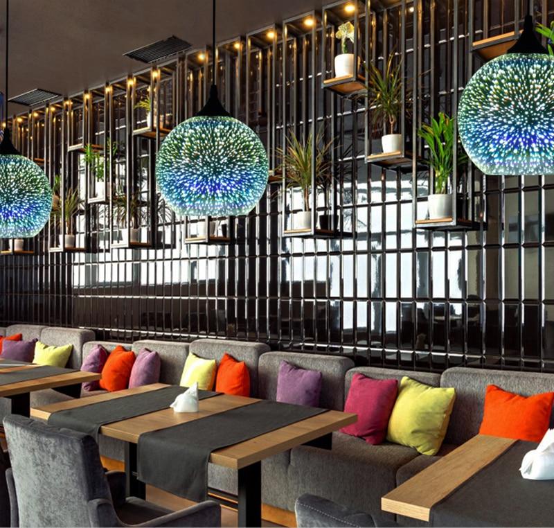 Stellamar – Starlit Glass Stone Pendant Light