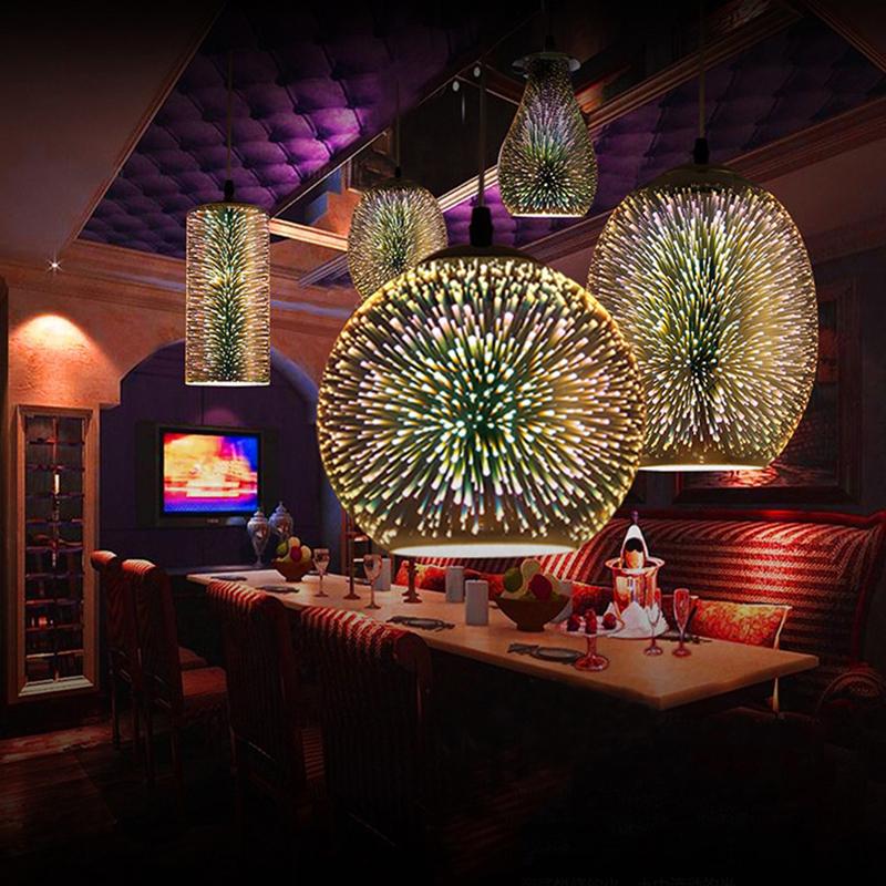 Stellamar – Starlit Glass Stone Pendant Light