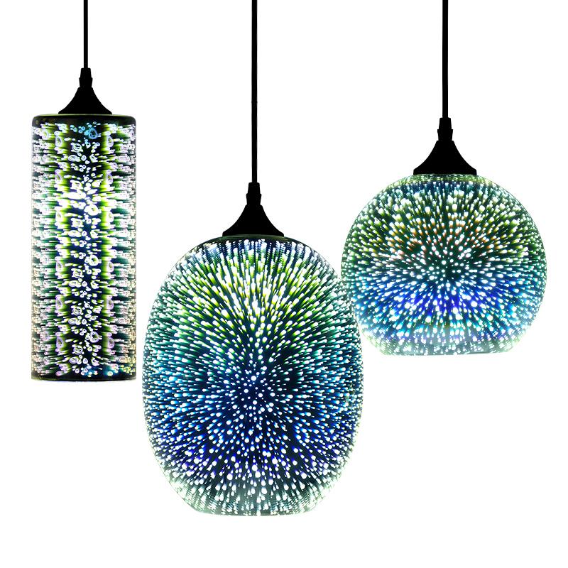 Stellamar – Starlit Glass Stone Pendant Light