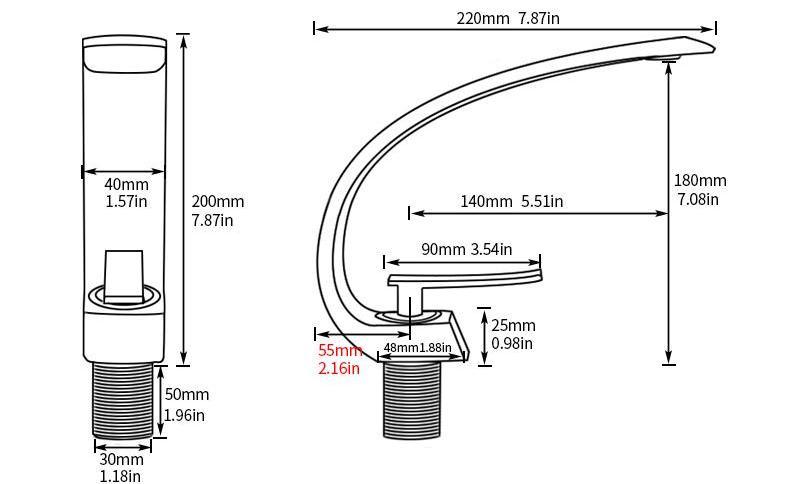 Bramley – Crane-Neck Solid Brass Basin Tap