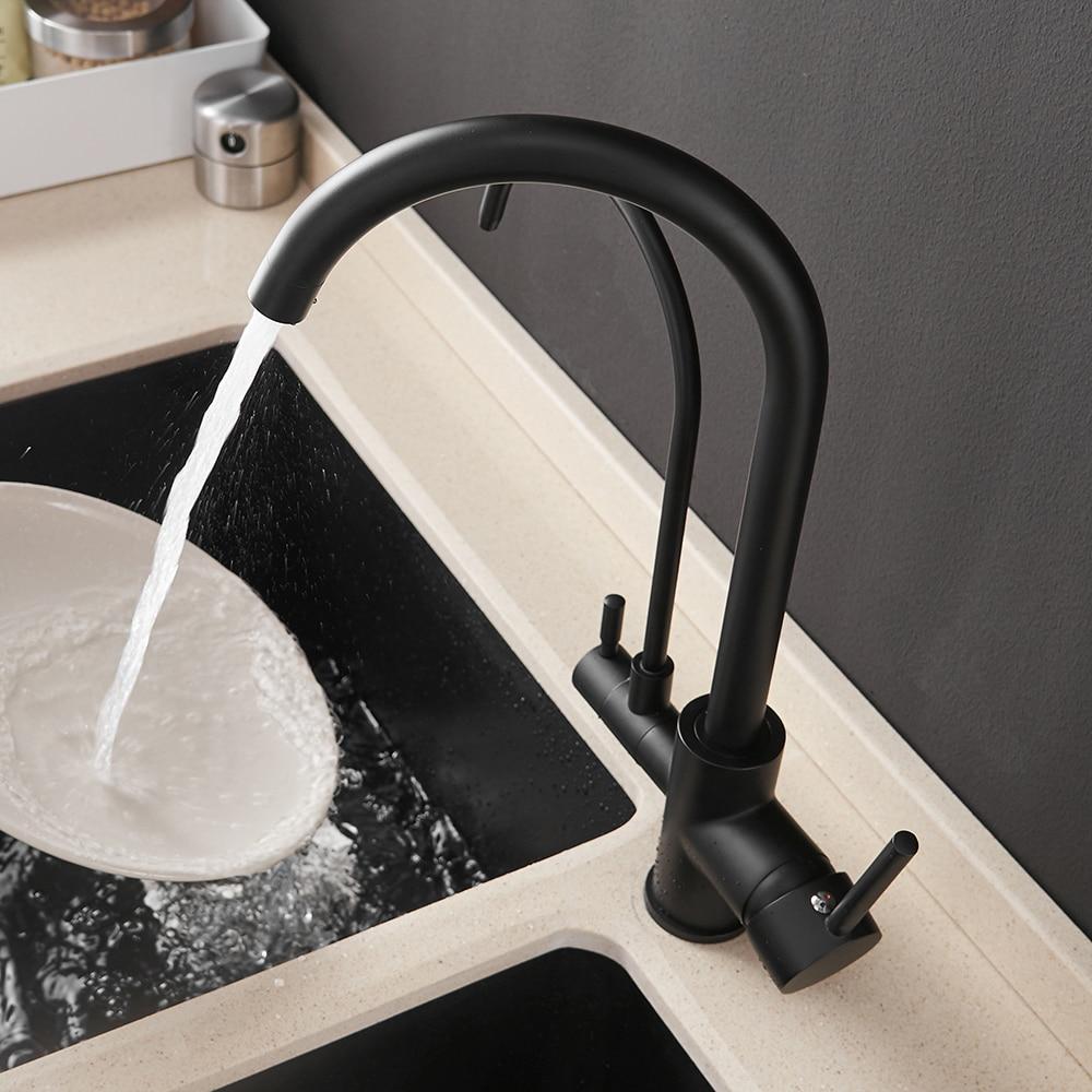 Larkspur – Deck Mount Dual-Spout Kitchen Tap