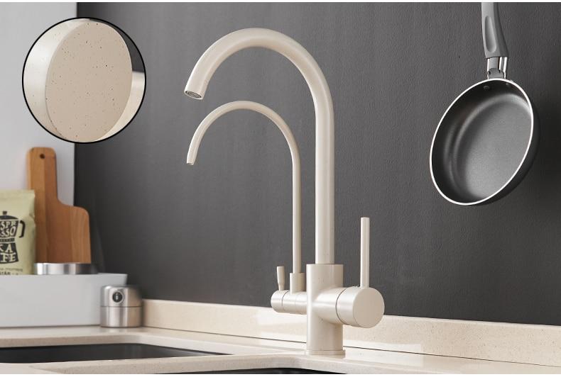 Larkspur – Deck Mount Dual-Spout Kitchen Tap