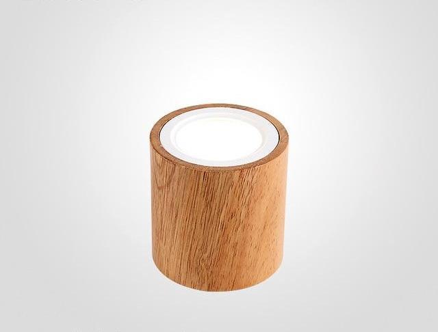 Birchmoor – Wood and Glass LED Ceiling Light