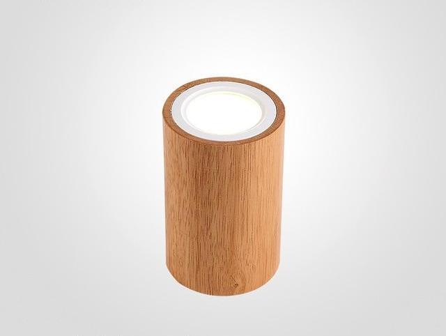 Birchmoor – Wood and Glass LED Ceiling Light