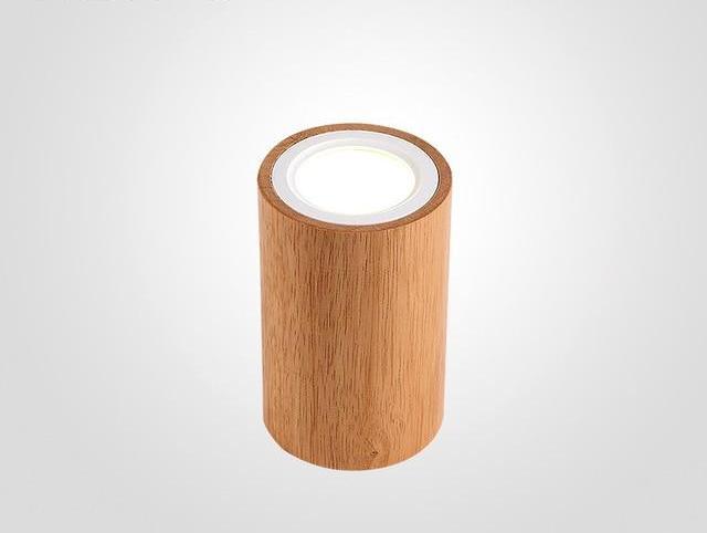 Birchmoor – Wood and Glass LED Ceiling Light
