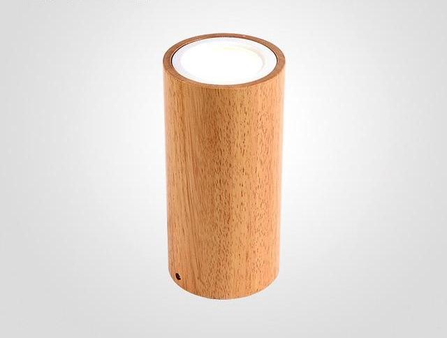 Birchmoor – Wood and Glass LED Ceiling Light