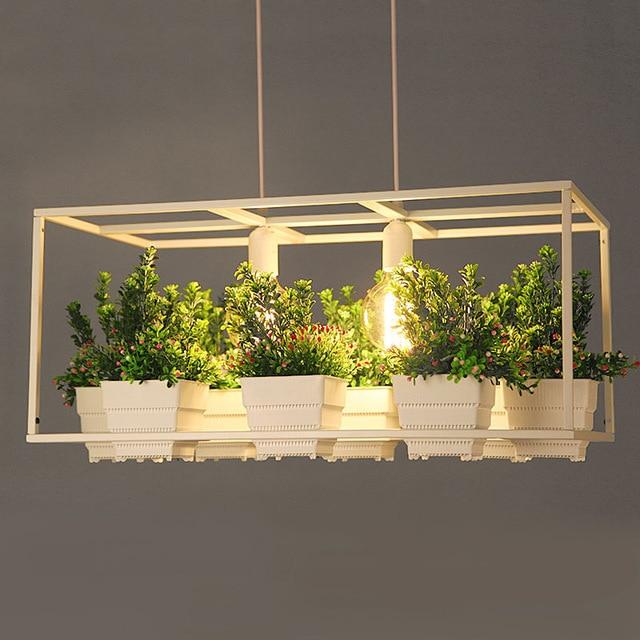 Greenhaven – Iron Frame Planter Chandelier