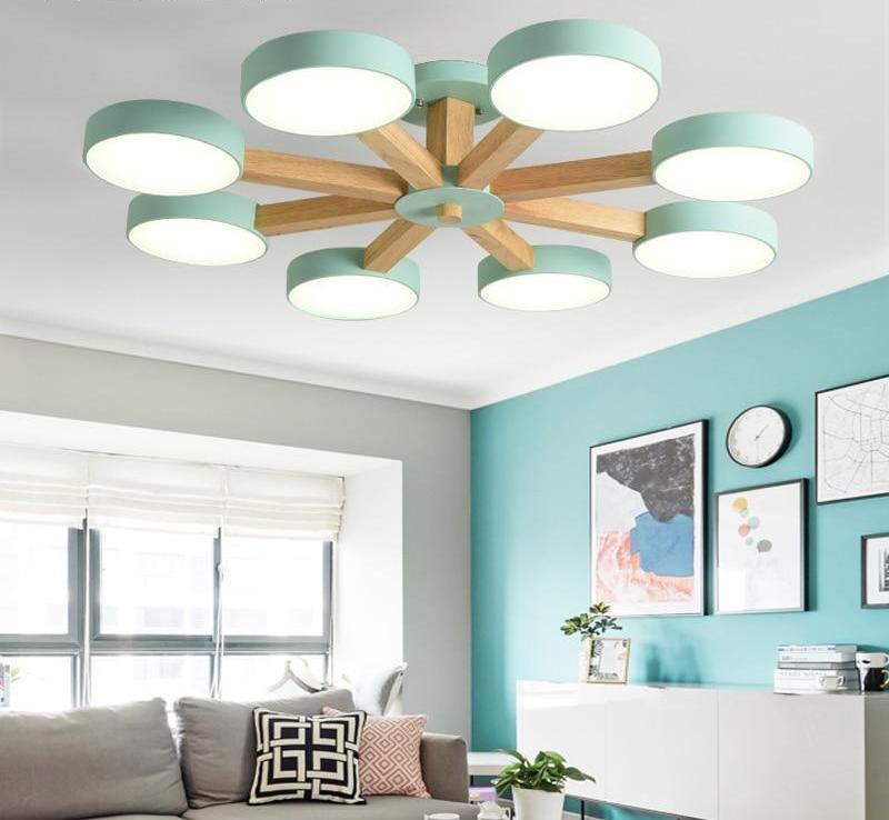 Heron – Fanned Multi-Arm Acrylic Shade Chandelier