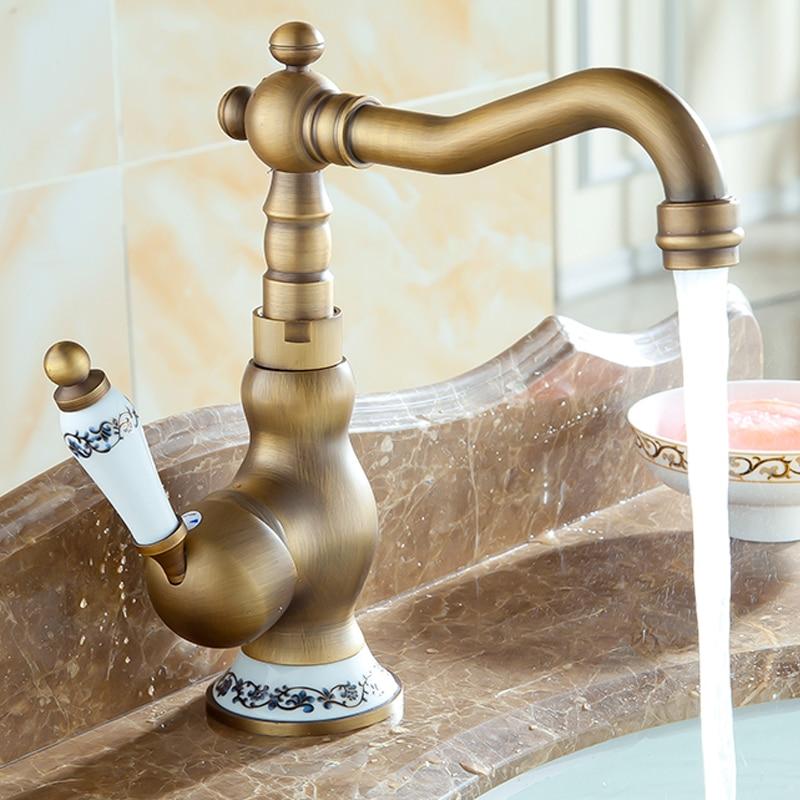 Heritage Quay – Single Lever Brass Basin Tap
