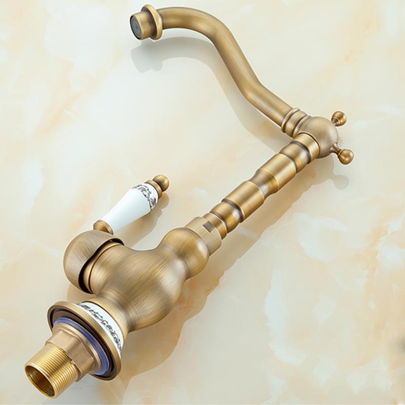 Heritage Quay – Single Lever Brass Basin Tap