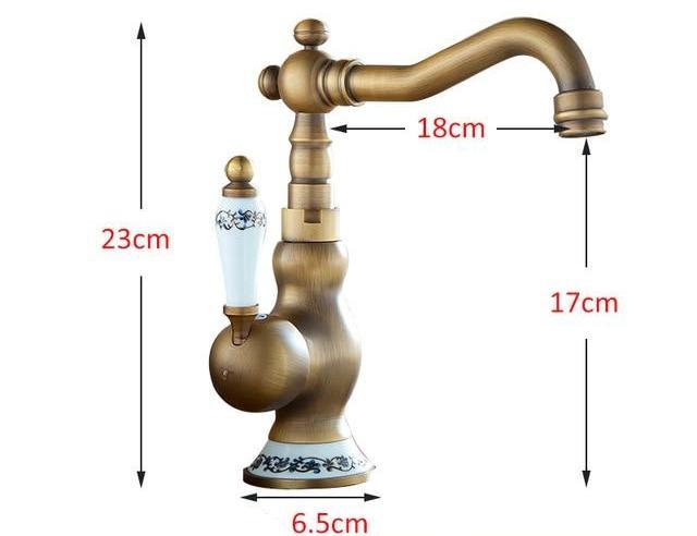 Heritage Quay – Single Lever Brass Basin Tap