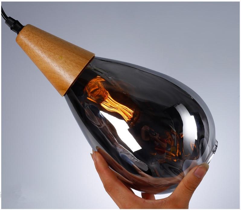 Shizuku – Dimpled Glass Drop Pendant Light