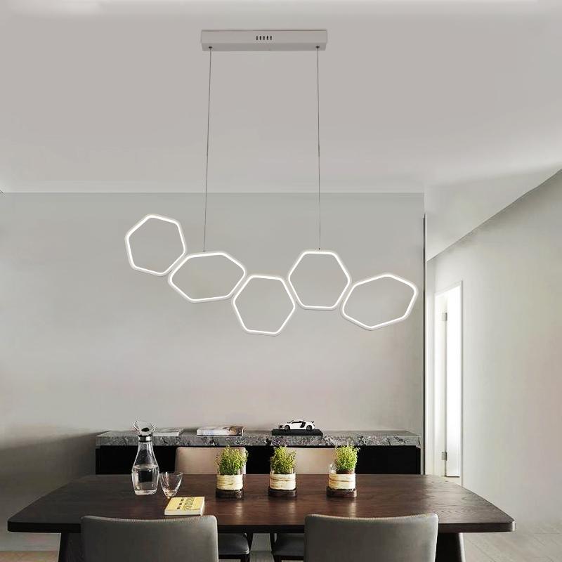 Facet – Art Deco Geometric Acrylic LED Chandelier