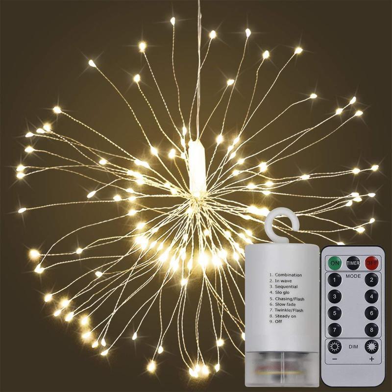 Marisol – Battery LED Starburst Hanging Light