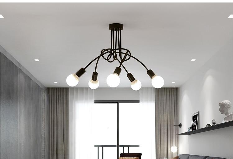 Harbourline – Linear Metal Loft Chandelier