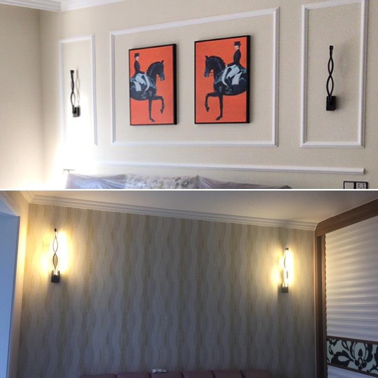 Tenby – Twisted Vertical LED Wall Light
