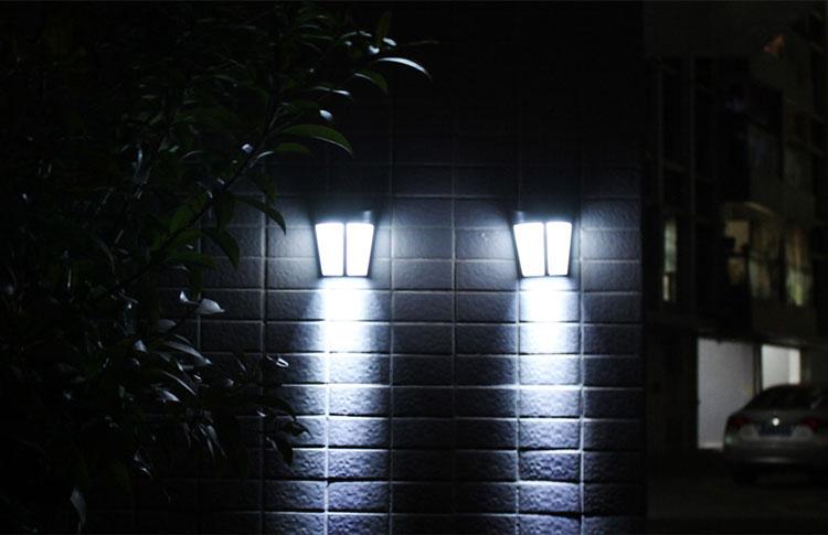 Hikari – Solar Waterproof Garden Wall Light