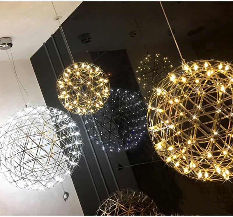 Solenne – Stainless Steel LED Sphere Pendant