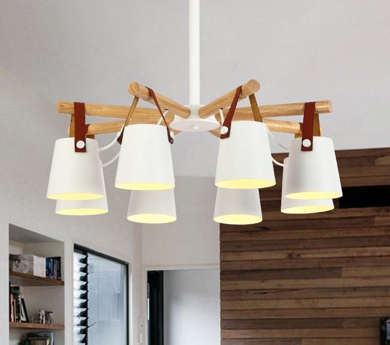 Rye – Multi-Drop Iron Shade Pendant Chandelier