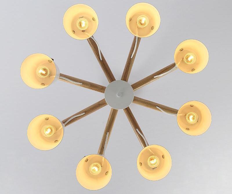 Rye – Multi-Drop Iron Shade Pendant Chandelier