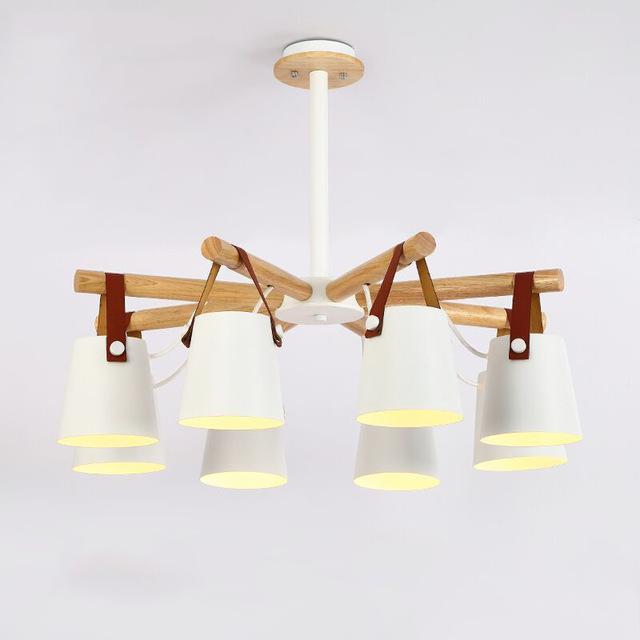Rye – Multi-Drop Iron Shade Pendant Chandelier