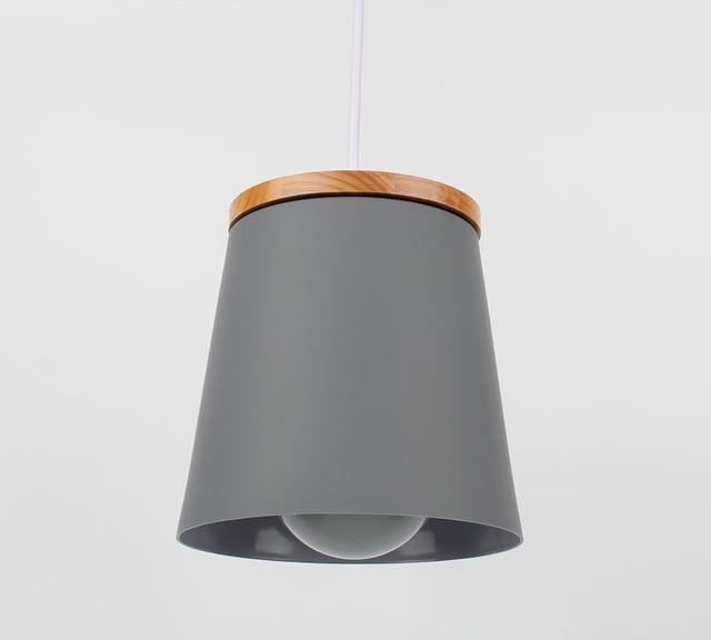 Amble – Rubberwood & Metal Mini Pendant