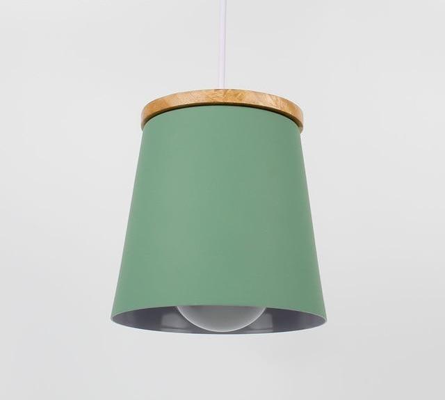 Amble – Rubberwood & Metal Mini Pendant
