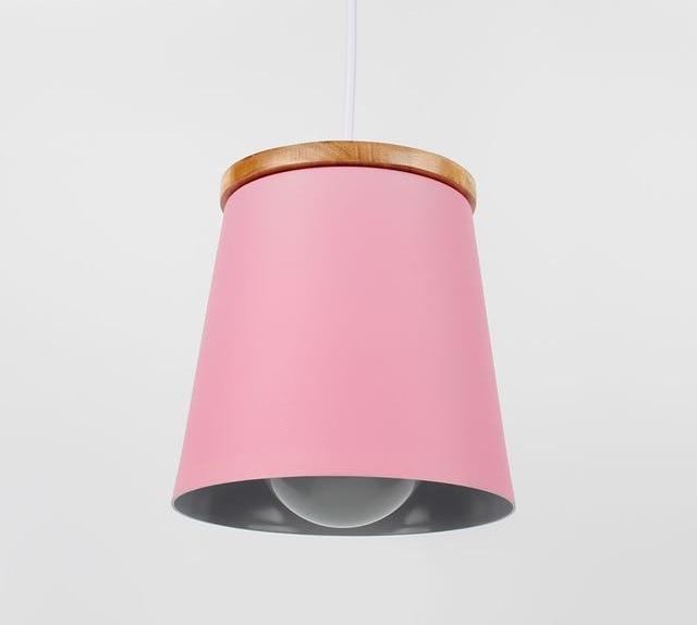 Amble – Rubberwood & Metal Mini Pendant