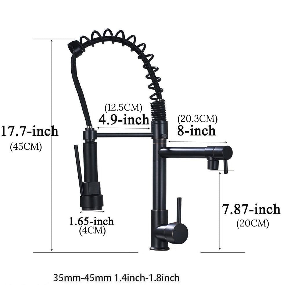 Cedar – LED Spring-Neck Kitchen Mixer Tap