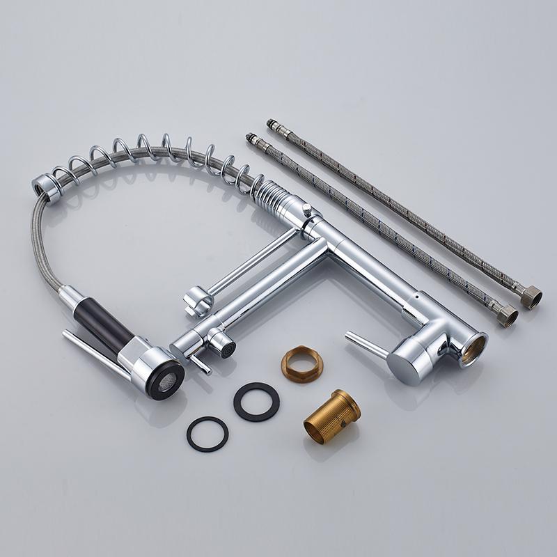 Cedar – LED Spring-Neck Kitchen Mixer Tap